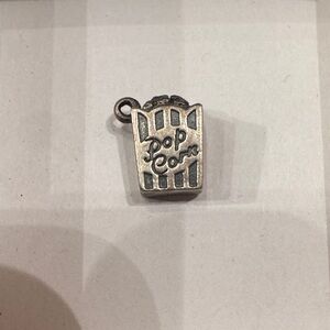 James Avery Sterling Silver Popcorn Box Charm